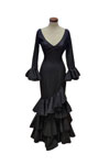 Talla 48. Traje de Flamenca Modelo Lolita. Negro 123.967€ #50759LOLITANG48